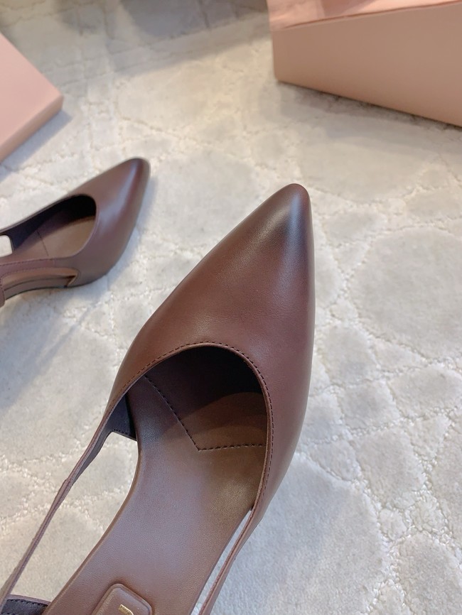 MIUMIU WOMENS Slingbacks Heel 8CM 55704-2