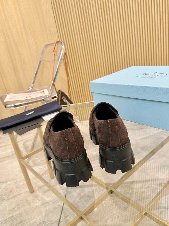 Prada suede loafers 55707-2