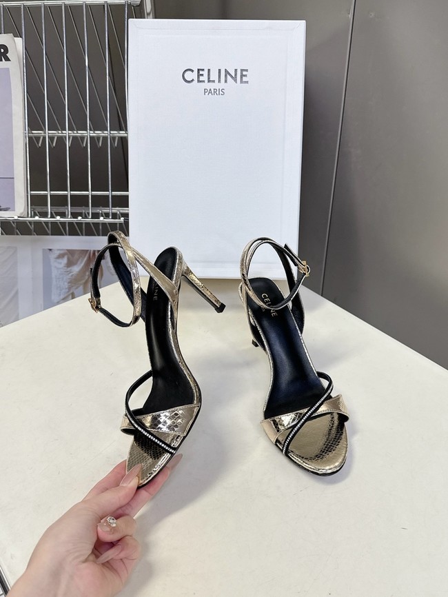 CELINE SOIR SANDAL IN LAMBSKIN 55738-1