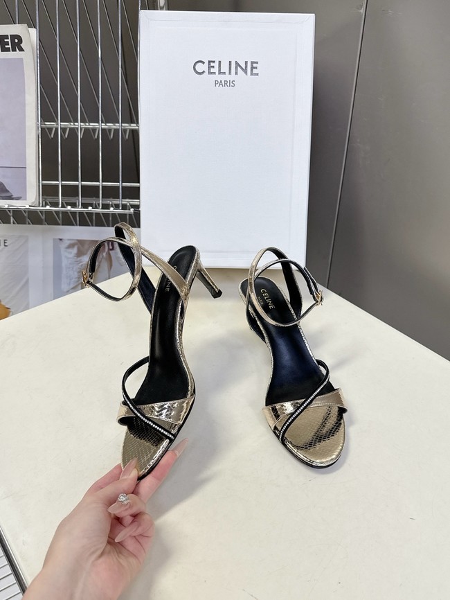 CELINE SOIR SANDAL IN LAMBSKIN 55738-4