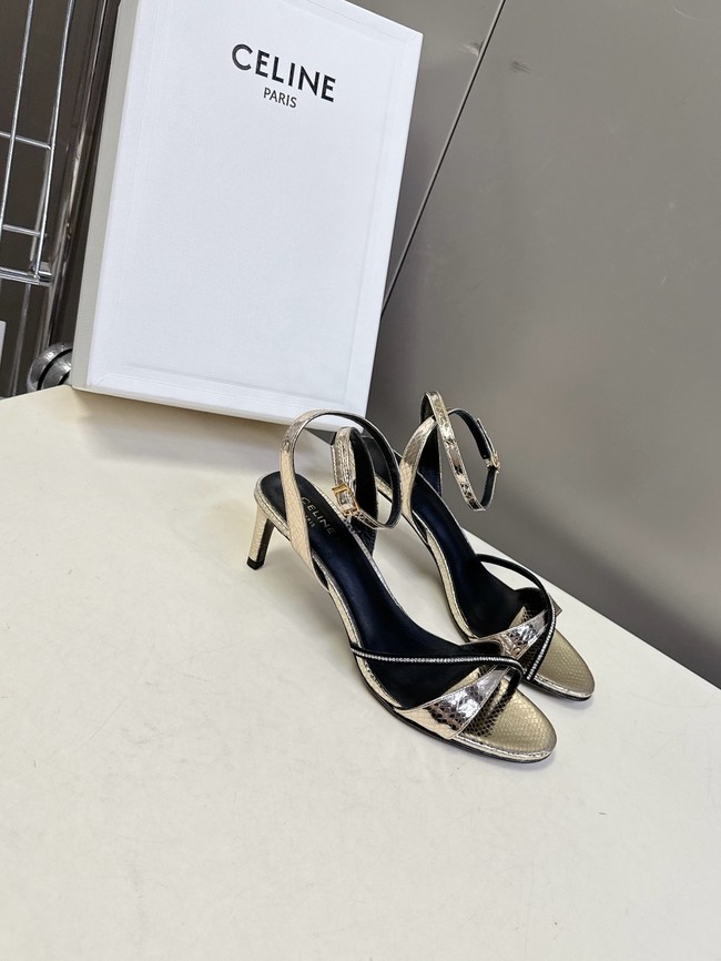 CELINE SOIR SANDAL IN LAMBSKIN 55738-4
