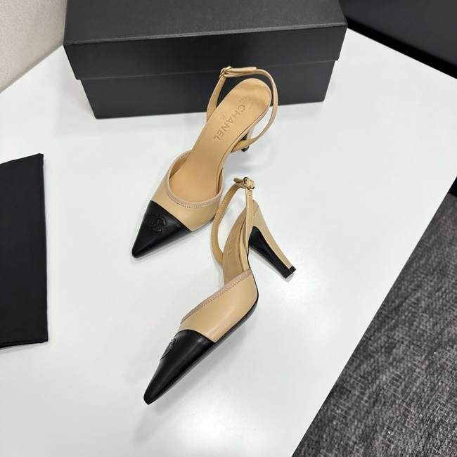 Chanel Slingbacks Iridescent Lambskin 55734-2