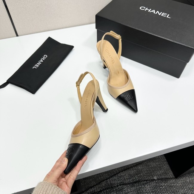 Chanel Slingbacks Iridescent Lambskin 55734-2