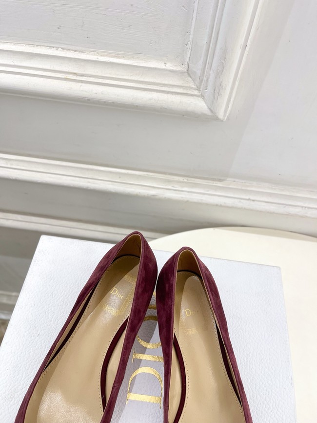 Dior Initials Pump Suede Goatskin 55746-2