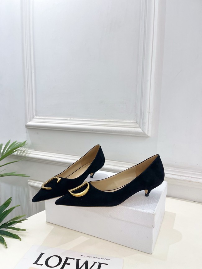 Dior Initials Pump Suede Goatskin 55746-3