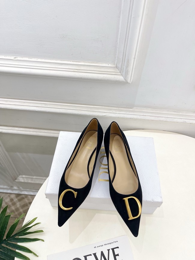 Dior Initials Pump Suede Goatskin 55746-3