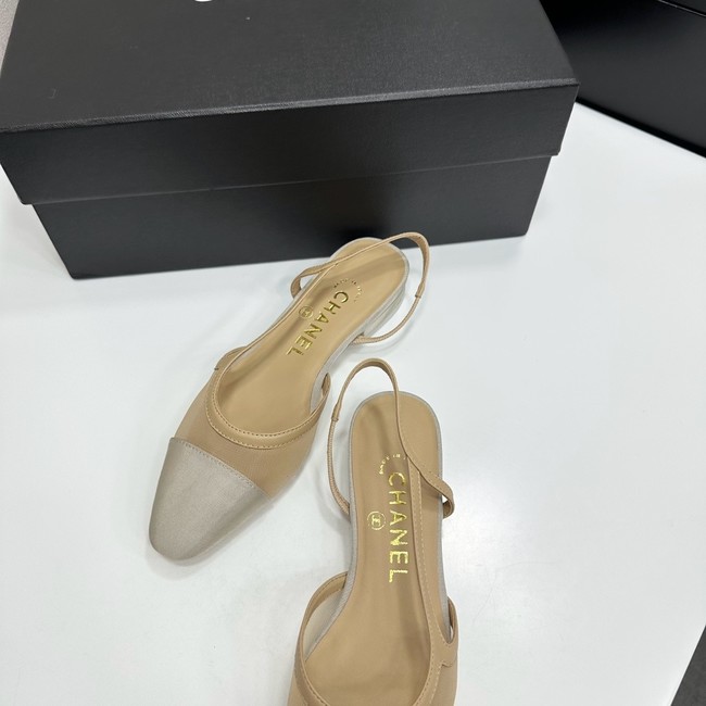 Chanel Slingbacks Mesh & Grosgrain 66938-2