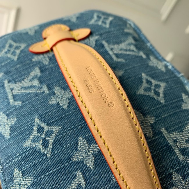 Louis Vuitton NEW Nice Mini M27946 Blue Denim
