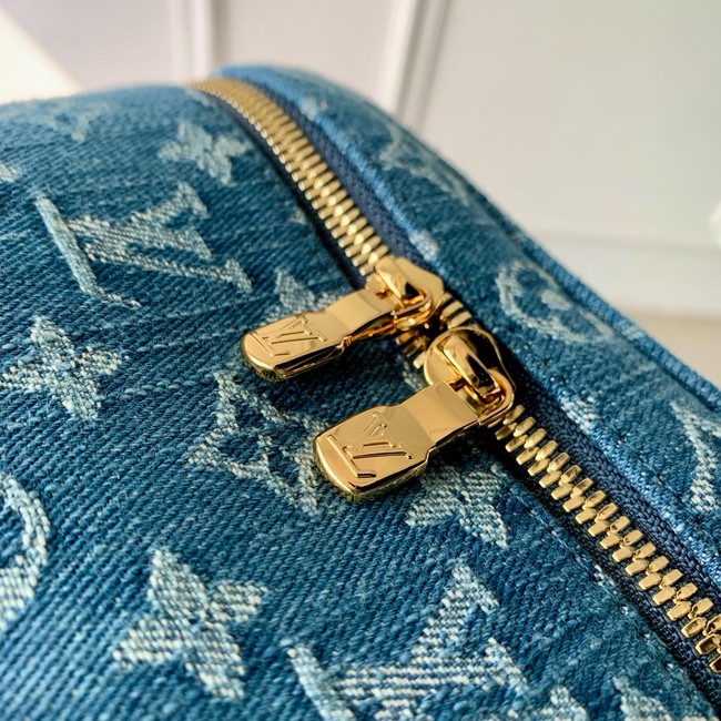Louis Vuitton NEW Nice Mini M27946 Blue Denim