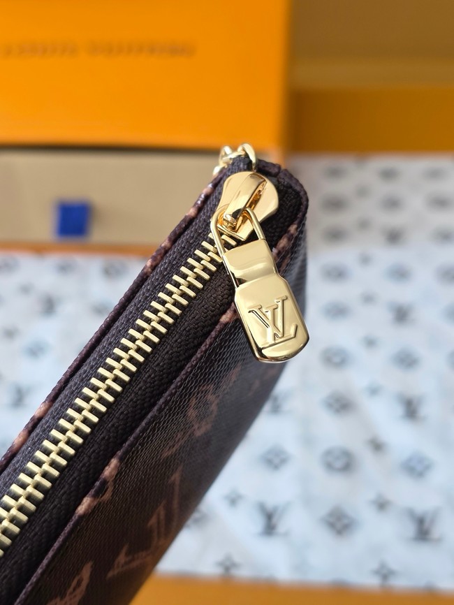 Louis Vuitton Key Pouch M27674 dark brown