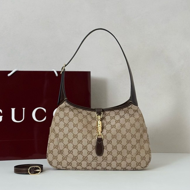 Gucci Jackie 1961 medium shoulder bag 863136 brown