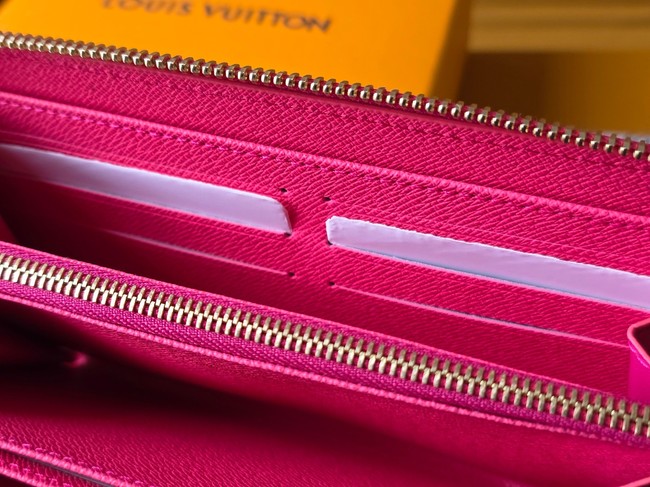 Louis Vuitton Zippy Wallet M27685 Rose Ruban