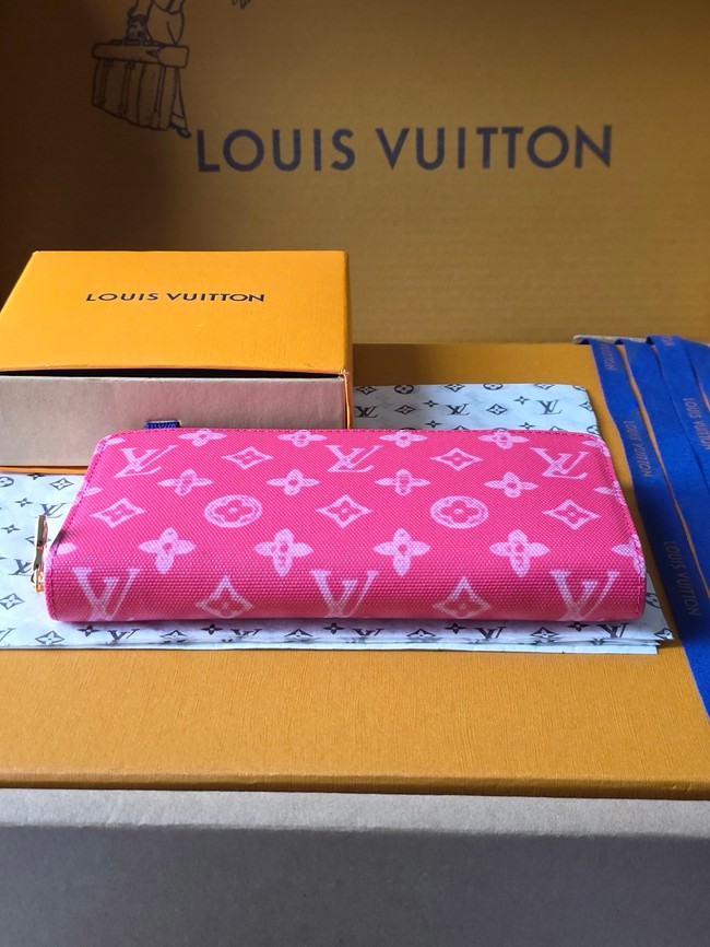 Louis Vuitton Zippy Wallet M27685 Rose Ruban