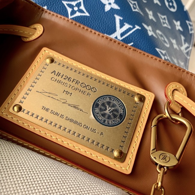 Louis Vuitton Christopher MM M55699 blue