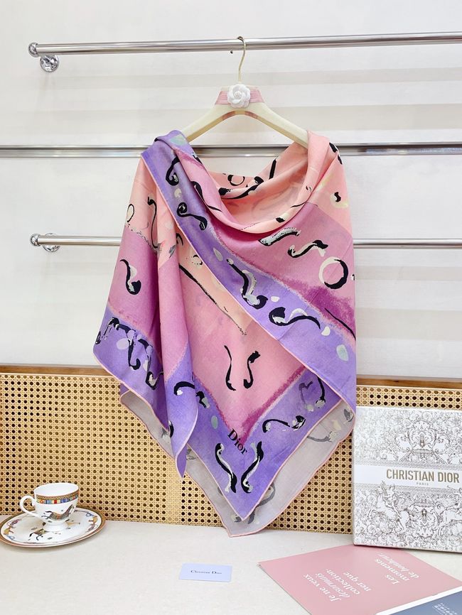 Dior silk scarf KY209-3 Dior silk scarf KY209-3