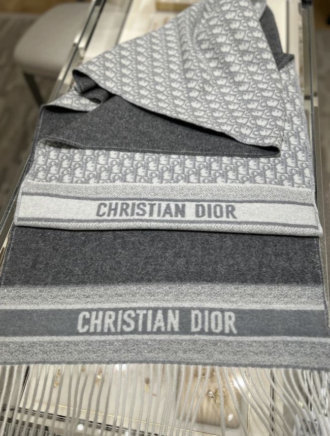 Dior Oblique Scarf Cashmere 9I093-2 Dior Oblique Scarf Cashmere 9I093-2
