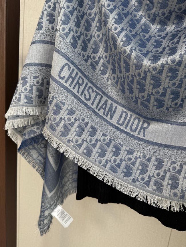 Dior Oblique Shawl Wool and Silk Jacquard I1058-8