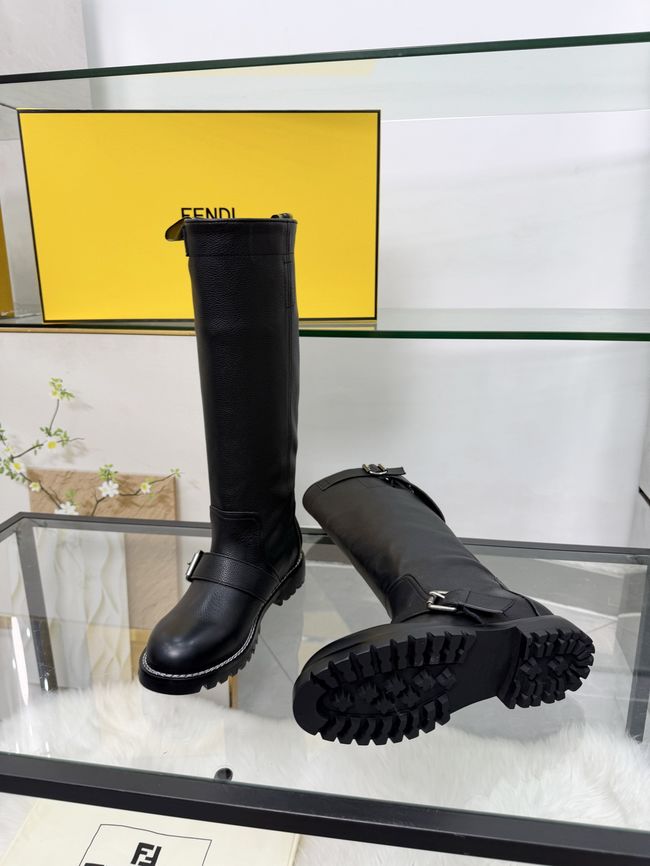 FENDI Commando leather boots 8T9048-1