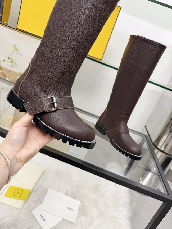 FENDI Commando leather boots 8T9048-2