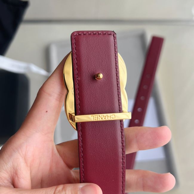 Chanel Leather belt 30MM ABH250-4 Chanel Leather belt 30MM ABH250-4