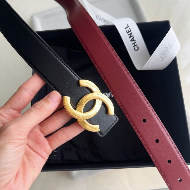 Chanel Leather belt 30MM ABH250-4 Chanel Leather belt 30MM ABH250-4