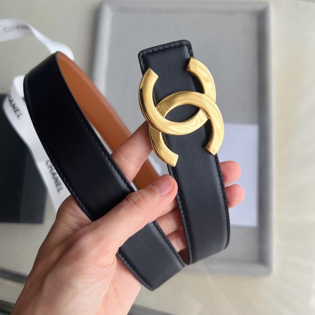 Chanel Leather belt 30MM ABH250-6 Chanel Leather belt 30MM ABH250-6