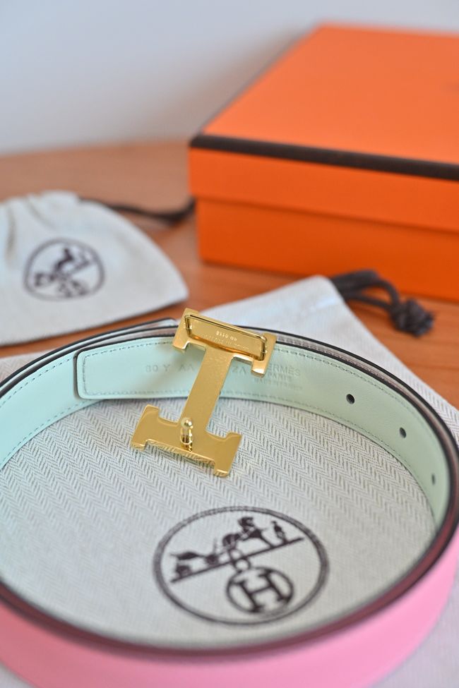 Hermes Constance buckle & double-sided leather belt 24mm H07457-2 Hermes Constance buckle & double-sided leather belt 24mm H07457-2