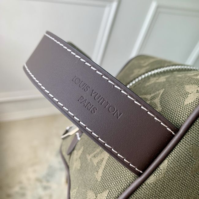 Louis Vuitton Locker Dopp Kit M2A666 Khaki Green Louis Vuitton Locker Dopp Kit M2A666 Khaki Green