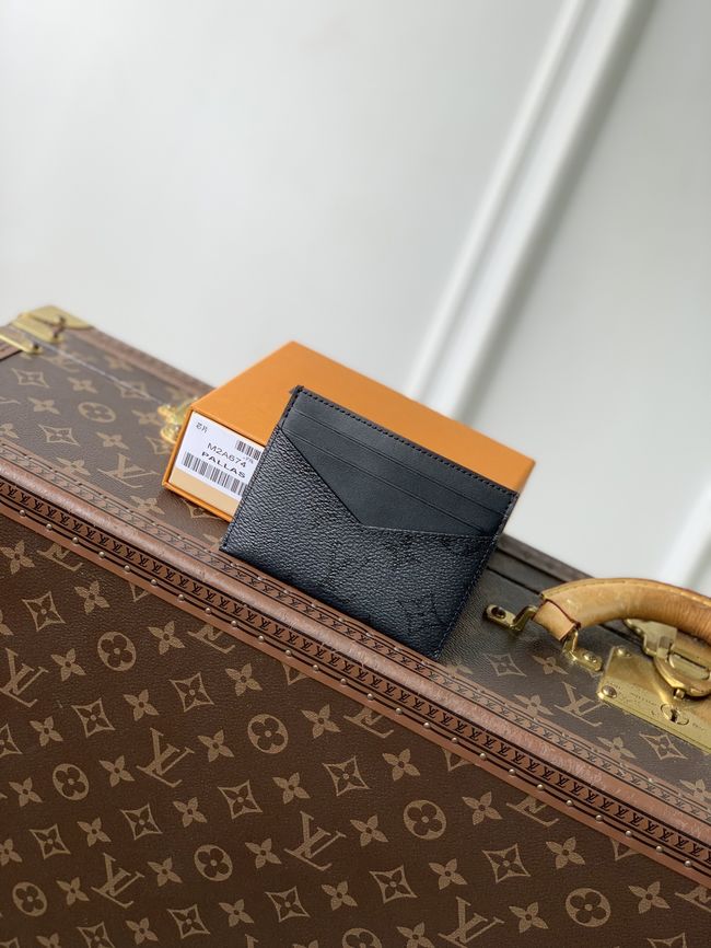 Louis Vuitton Porte-cartes triple M2A674 black
