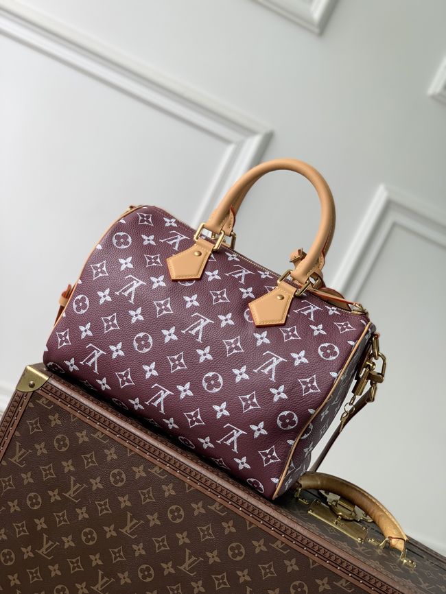 Louis Vuitton Speedy P9 Bandouliere M2A408 deep purple
