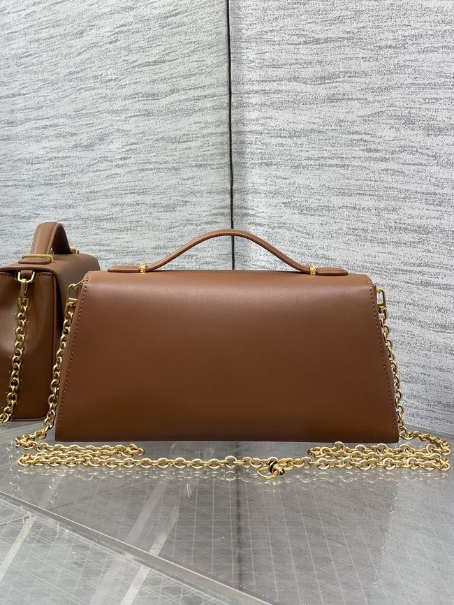 Dior Medaillon Pouch Smooth Calfskin M3671 tan Dior Medaillon Pouch Smooth Calfskin M3671 tan