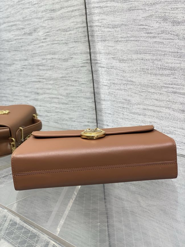 Dior Medaillon Pouch Smooth Calfskin M3671 tan Dior Medaillon Pouch Smooth Calfskin M3671 tan