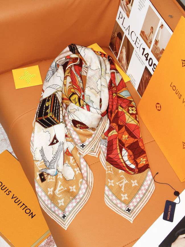 Louis Vuitton Monogram Shine Shawl M9A254-1 Louis Vuitton Monogram Shine Shawl M9A254-1