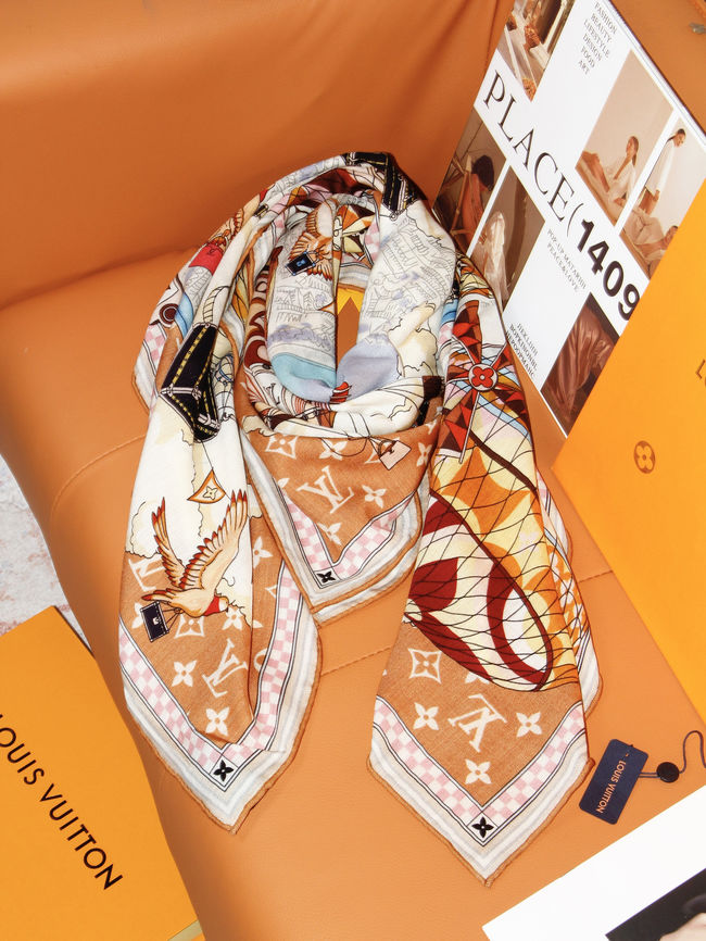 Louis Vuitton Monogram Shine Shawl M9A254-1 Louis Vuitton Monogram Shine Shawl M9A254-1