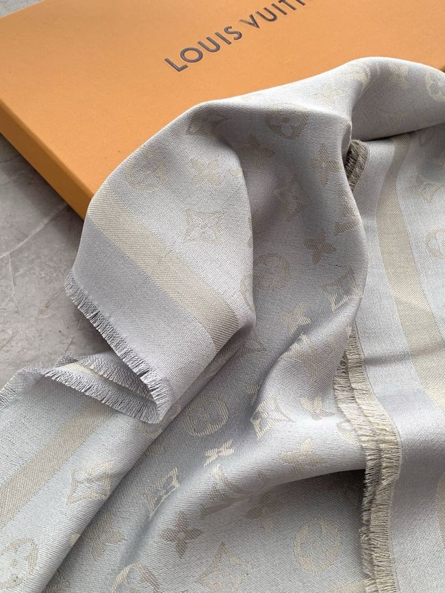 Louis Vuitton Monogram Shine Shawl M9A256-2 Louis Vuitton Monogram Shine Shawl M9A256-2