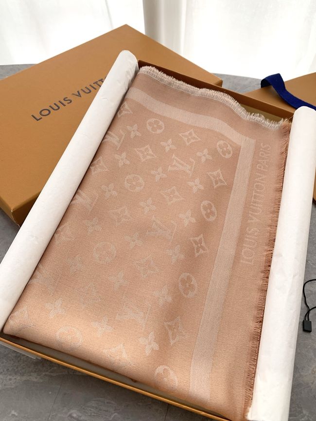 Louis Vuitton Monogram Shine Shawl M9A256-5 Louis Vuitton Monogram Shine Shawl M9A256-5