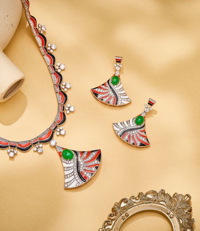 BVLGARI necklace&Earring EE10030 BVLGARI necklace&Earring EE10030