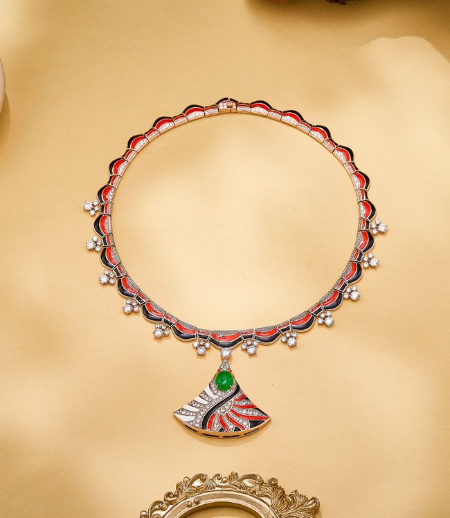 BVLGARI necklace&Earring EE10030 BVLGARI necklace&Earring EE10030
