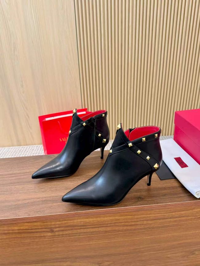 Valentino VLOGO SIGNATURE Cowhide Ankle Boots S0CK1-1