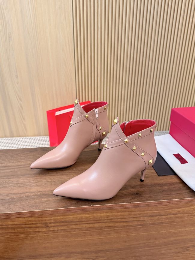 Valentino VLOGO SIGNATURE Cowhide Ankle Boots S0CK1-2