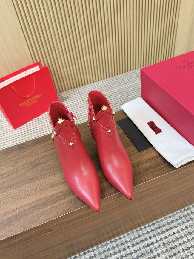 Valentino VLOGO SIGNATURE Cowhide Ankle Boots S0CK1-4
