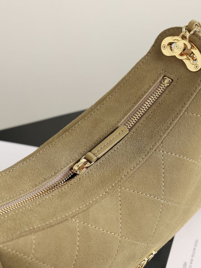 CHANEL Hobo Bag Suede AS6640 apricot CHANEL Hobo Bag Suede AS6640 apricot