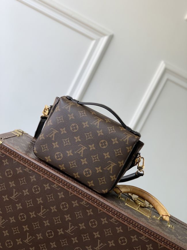 Louis Vuitton New Pochette Metis PM M3A801 black Louis Vuitton New Pochette Metis PM M3A801 black