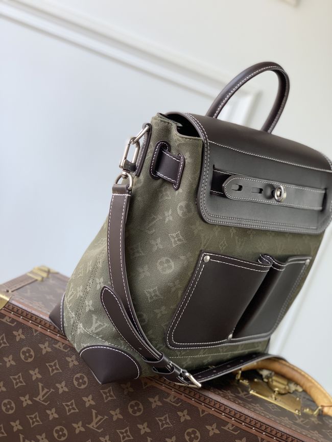 Louis Vuitton Steamer 30 M2A082 Khaki Green