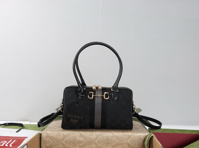 Gucci Borsetto medium boston bag 866732 black