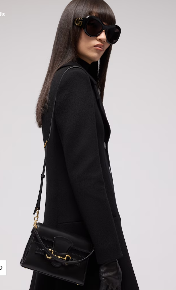 Gucci Horsebit Duomo small top handle bag A006O9 black Gucci Horsebit Duomo small top handle bag A006O9 black