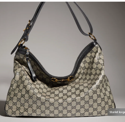 Gucci Starlet large shoulder bag A00CI2 black