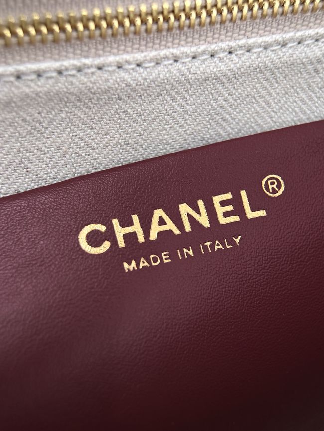 Chanel Backpack AS6465 dark beige