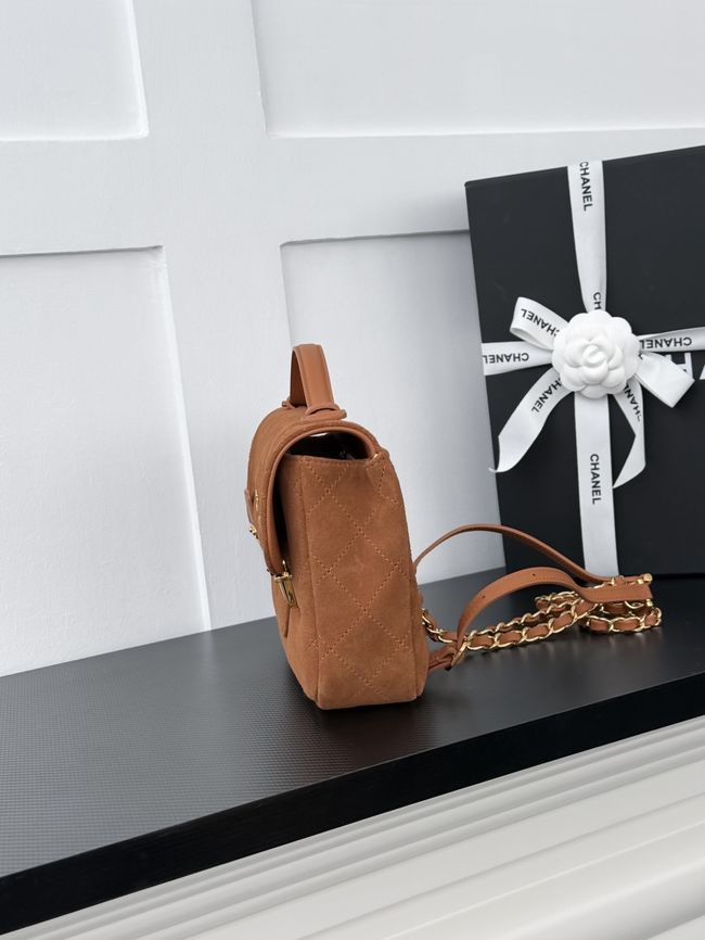 Chanel Backpack AS6465 tan