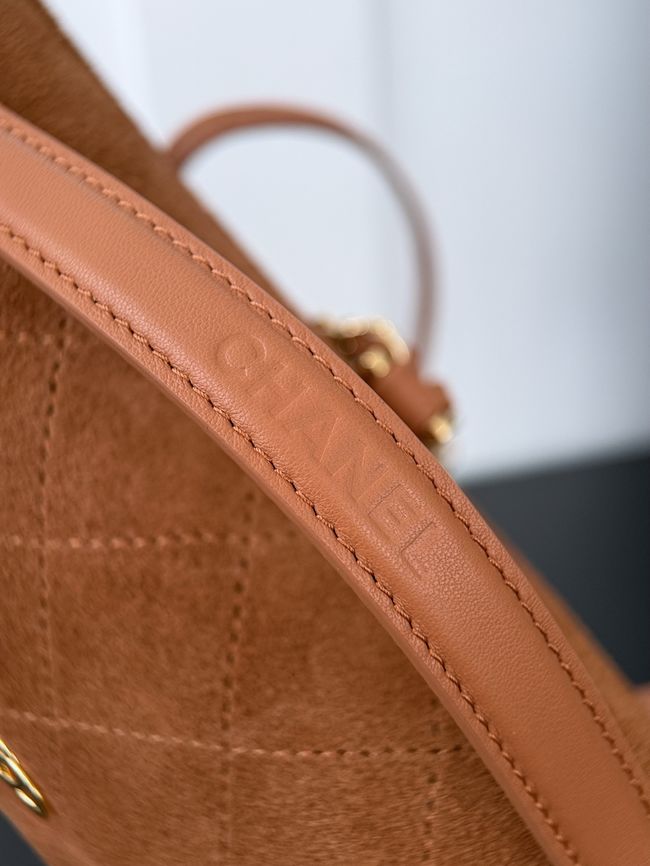 Chanel Backpack AS6465 tan